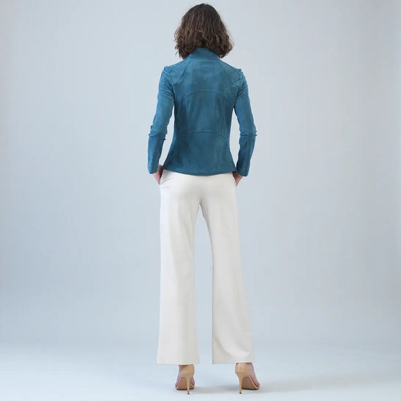 Clara Sunwoo Soft Suede Signature Jacket