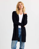 Long Cashmere Cardigan by Pura Cashmere-5