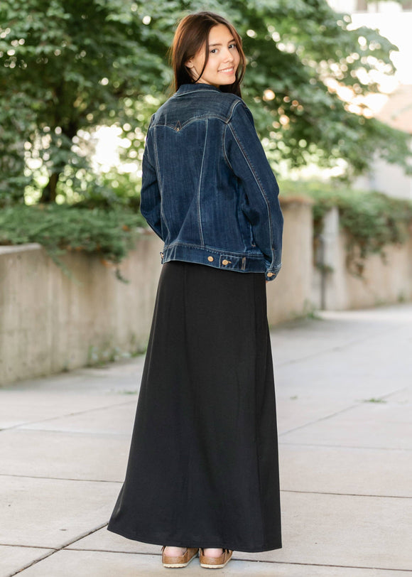 Inherit Clarise  Premium Knit Maxi Skirt
