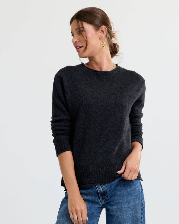 Essential Cashmere Crew by Pura Cashmere