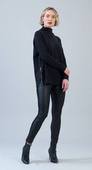 Clara Sunwoo Ultra Soft Ribbed Tunic Sweater-1