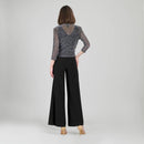 Clara Sunwoo Sheer Shimmer - Modern Tie Front Cardigan-5