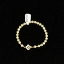 Joanna Bisley 6mm Mother of Pearl Centre Bracelet-1