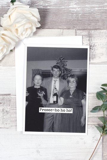 Prosec-Ho-Ho-Ho! Christmas Card - ARRIVING SOON - 0