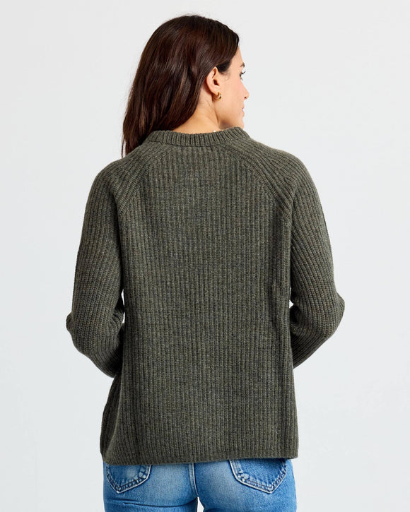 Cashmere Fisherman Crew by Pura Cashmere