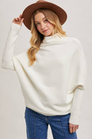 Slouch Dolman Sleeve Pullover-20