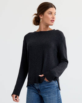 Essential Cashmere Crew by Pura Cashmere
