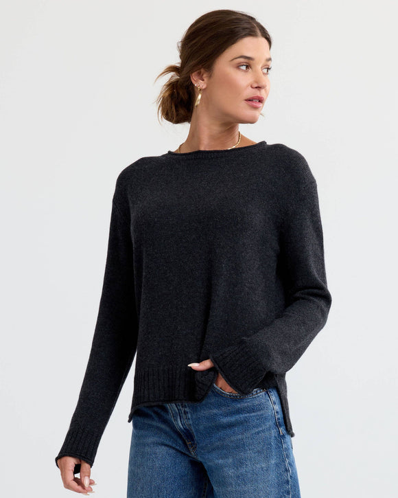 Essential Cashmere Crew by Pura Cashmere