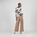 Clara Sunwoo Gauze Knit Side Tie Waist Top - Petal Whisper - ARRIVING SOON-4