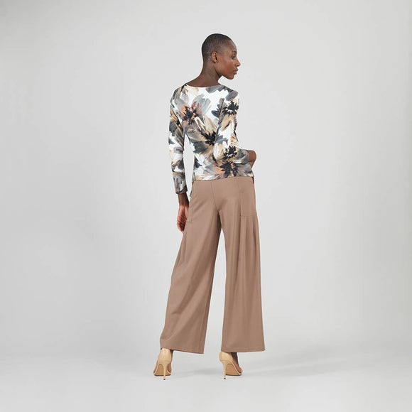 Clara Sunwoo Gauze Knit Side Tie Waist Top - Petal Whisper - ARRIVING SOON