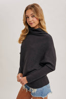 Slouch Dolman Sleeve Pullover - RESTOCKING-36