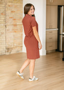 Scout Zip Front Athletic Midi Dress-20