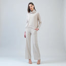Clara Sunwoo Ultra Soft Travel Knit Turtleneck with Tipped Hem-37