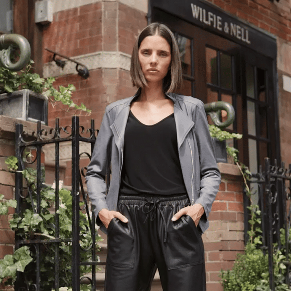 Clara Sunwoo Liquid Leather ™ Signature Jacket