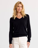 Essential Cashmere V-Neck by Pura Cashmere-4