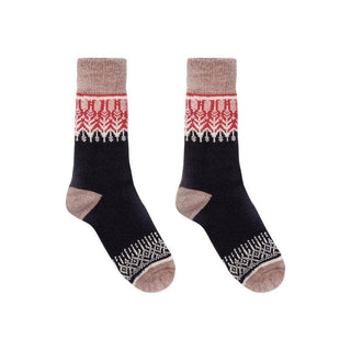 Nordic Socks Merino Wool in PERFORM™ (Yule - Sunset) - Unise: Medium