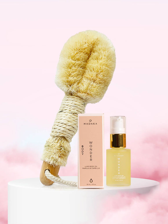 SISSI Sisal Dry Body Brush for Exfoliation