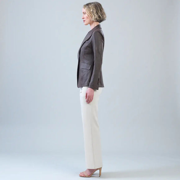 Clara Sunwoo Liquid Leather ™ Signature Pocket Blazer