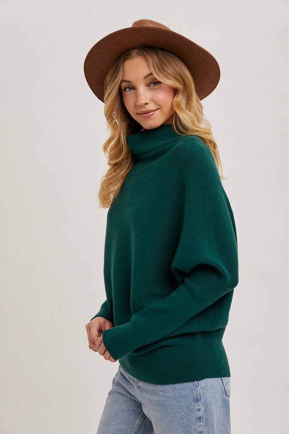 Slouch Dolman Sleeve Pullover - RESTOCKING