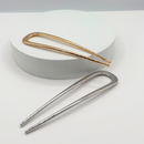 Minimalist Metal French Hair Pins-1