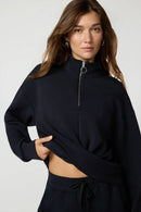 Dreamweave™ Crossover Pullover - Black-3