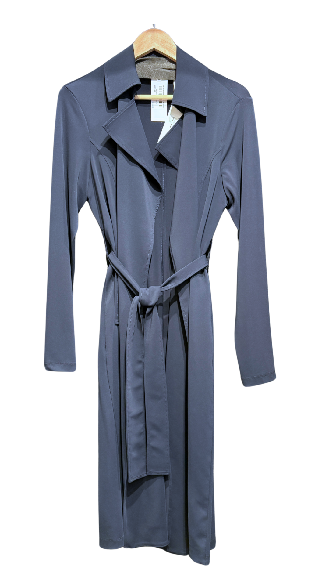 Buy navy Iris Setlakwe Matte Jersey Trench Coat