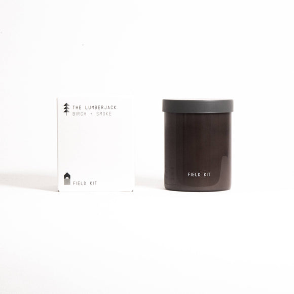 Field Kit The Lumberjack Candle – Birch + Smoke | 8 oz