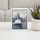 Funny Birthday Card. She Was The Perfect Age.. Vintage Style-4