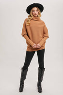 Slouch Dolman Sleeve Pullover - RESTOCKING-46