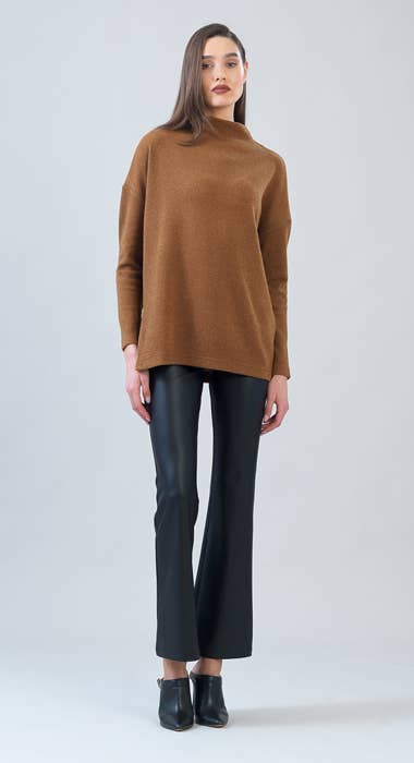 Clara Sunwoo Ultra Soft Ribbed Tunic Sweater