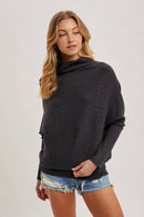 Slouch Dolman Sleeve Pullover - RESTOCKING-34