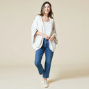 Softies Solid Marshmallow Shrug-1