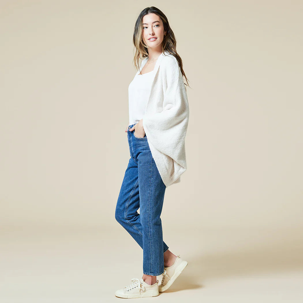 Softies Solid Marshmallow Shrug