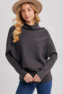 Slouch Dolman Sleeve Pullover-10