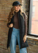 Polar Black Puff Vest Long - ARRIVING SOON-2