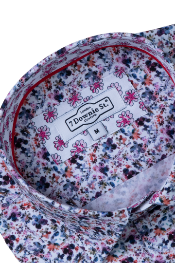 7 Downie 9018 Short Sleeve Sport Shirt – Multi - 0