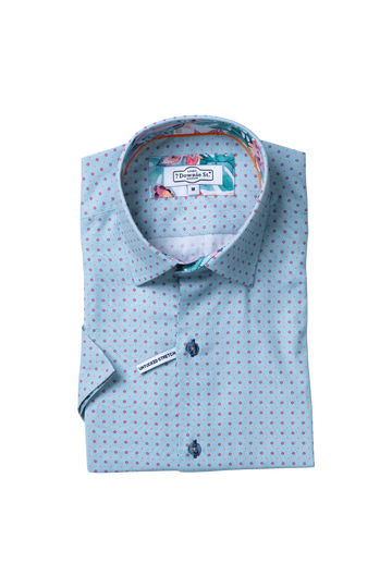 7 Downie 9051 Short Sleeve Sport Shirt