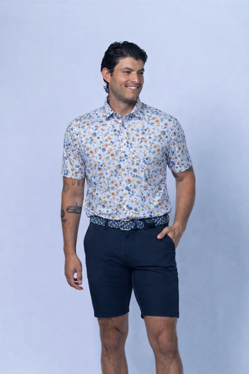 7 Downie 9118 Short Sleeve Sport Shirt