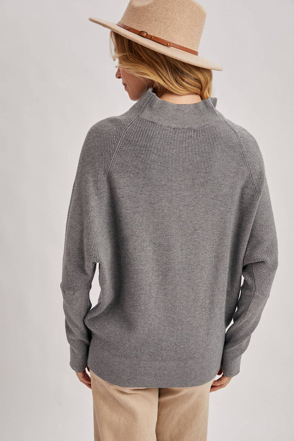 Slouch Dolman Sleeve Pullover - RESTOCKING