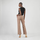 Clara Sunwoo Rayon-Ponte Knit  Loose Leg Pocket Pant - ARRIVING SOON-24