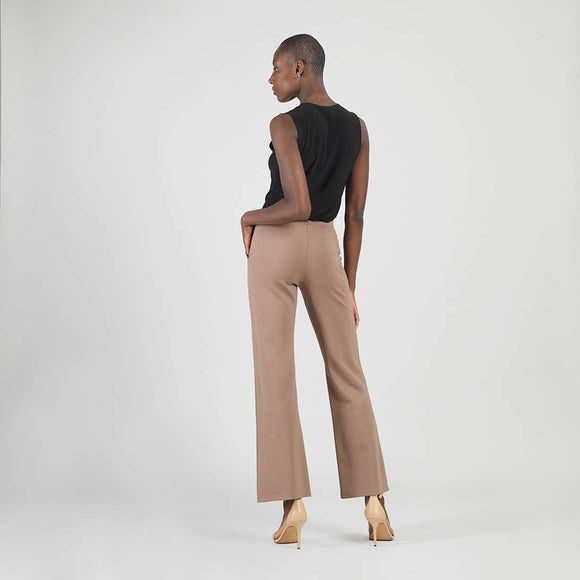 Clara Sunwoo Rayon-Ponte Knit  Loose Leg Pocket Pant - ARRIVING SOON