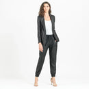 Clara Sunwoo Liquid Leather ™ Signature Pocket Blazer-14
