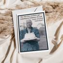 Funny Birthday Card. She Was The Perfect Age.. Vintage Style-3