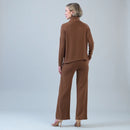 Clara Sunwoo Ultra Soft Travel Knit Turtleneck with Tipped Hem-31
