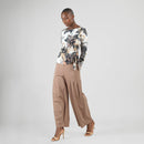 Clara Sunwoo Gauze Knit Side Tie Waist Top - Petal Whisper - ARRIVING SOON-2