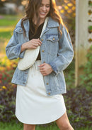 Inherit Kenedi Bone White Sport Skirt-3