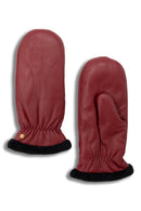 Sutton Leather Mittens With Individual Fingers by Brume - Women-1