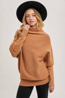Slouch Dolman Sleeve Pullover - RESTOCKING-41