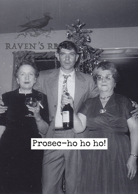 Prosec-Ho-Ho-Ho! Christmas Card - ARRIVING SOON