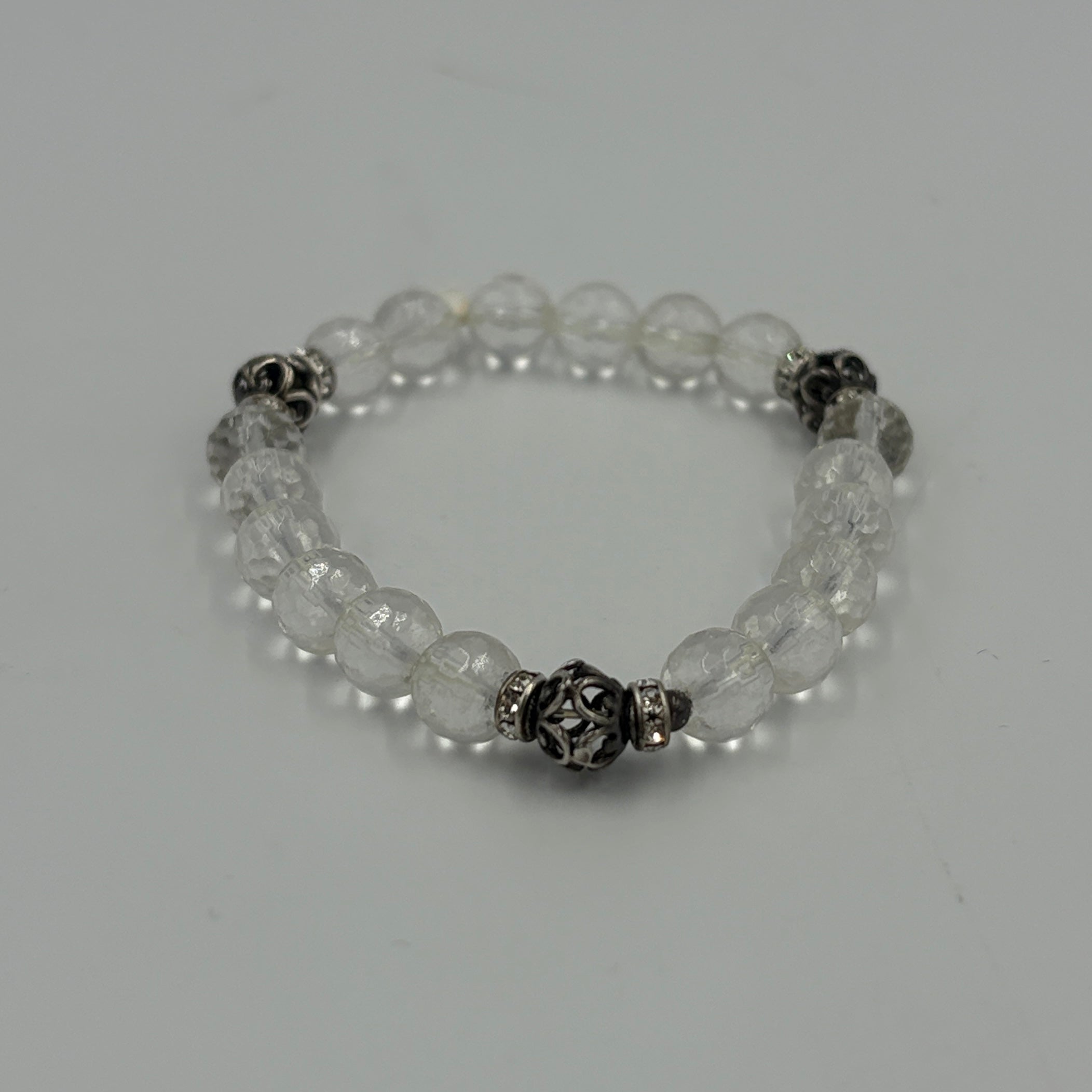 Joanna Bisley  Rock Crystal Sterling Silver Bracelet - 0